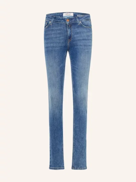 Replay Jeansy Skinny New Luz blau niebieskie