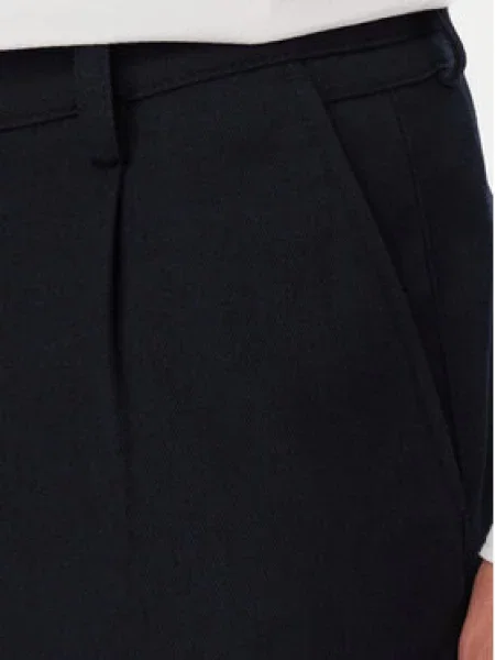 BOSS Chino hlače Mornarsko Tapered Leg modra
