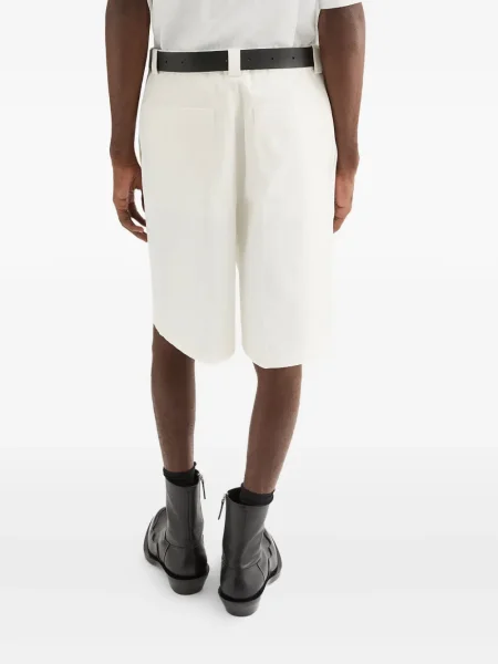Pantaloni scurți Jil Sander alb