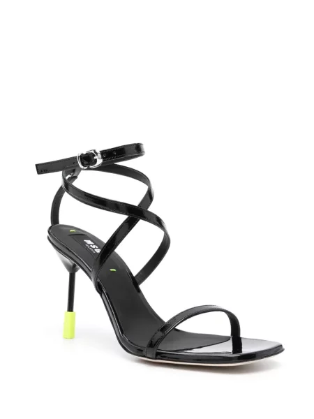 Sandale Msgm din piele negru