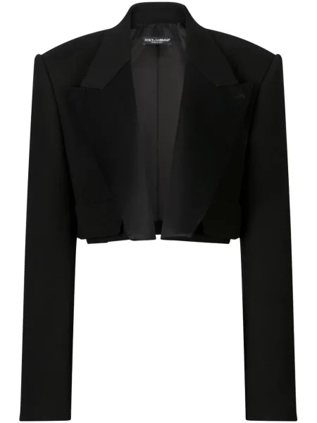 Cropp sacou Dolce & Gabbana de catifea negru