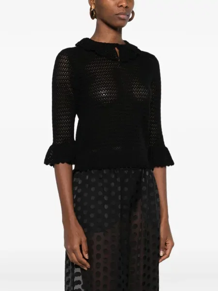 Top Chloé negru