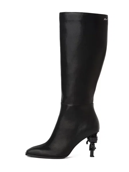 KARL LAGERFELD Cizme negru