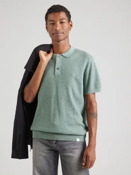 NOWADAYS Tricou Racket deschis verde
