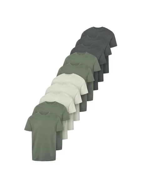 Denim Project Košile DPM 10 Pack šedá