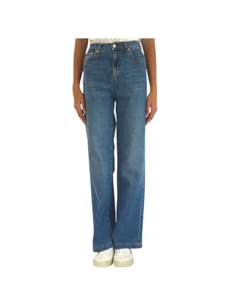 Jeansy dzwony Roy Rogers dzwony niebieskie