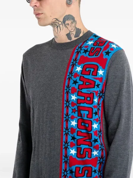 Fular Comme Des Garçons Shirt gri