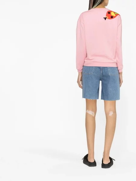 Haftowana bluza Kenzo różowa
