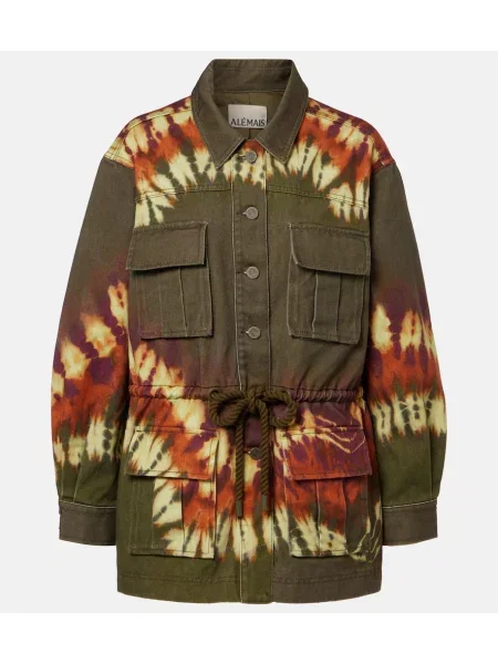 Geacă de blugi Alemais verde