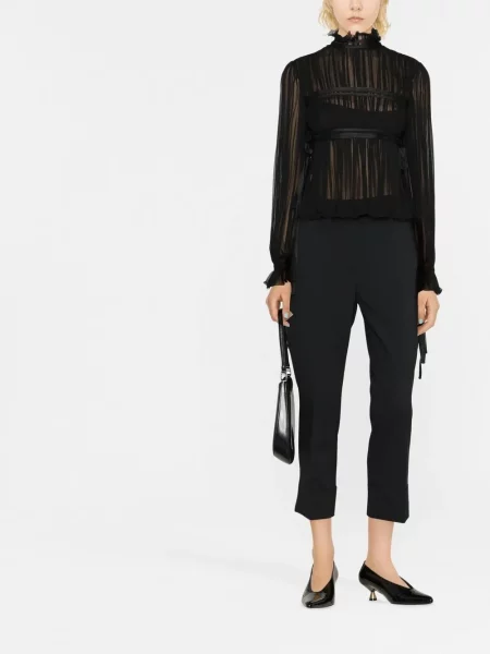 Bluză Alberta Ferretti negru