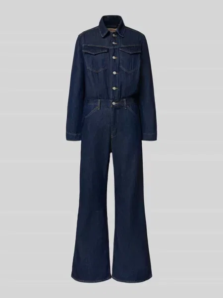 Kombinezon o kroju regular fit z czystej bawełny Levi's® 300 granatowy