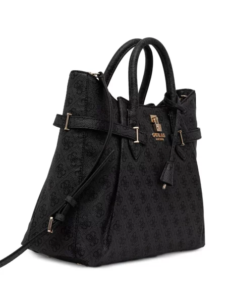 Geantă shopper Guess negru
