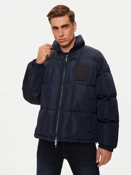 Armani Exchange Pernata jakna tamnoplava