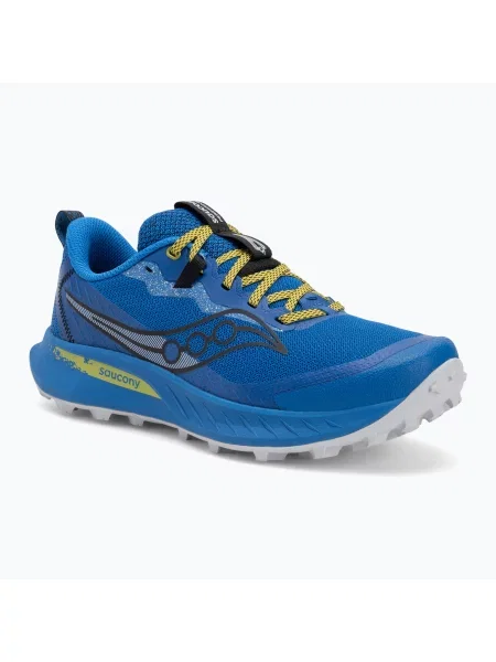 Мъжки обувки за бягане Saucony Peregine 15 skydiver / picle синьо