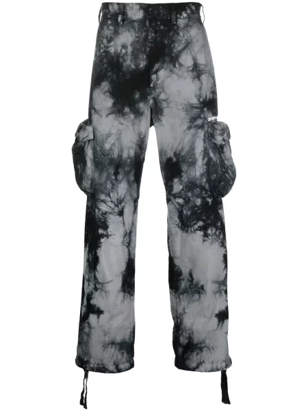 Grafic pantaloni cargo Off-white cu imagine