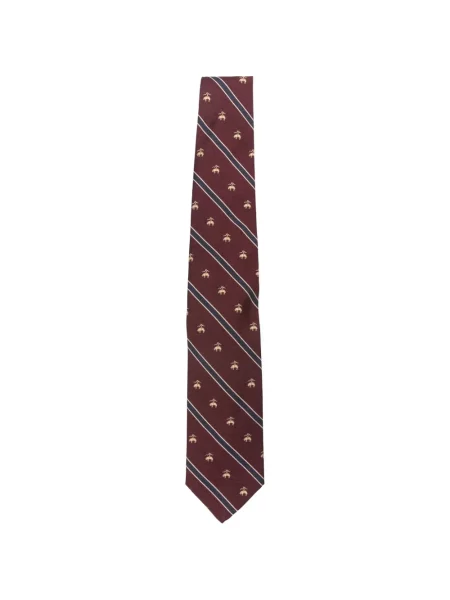 Cravată Brooks Brothers cu autograf roșu