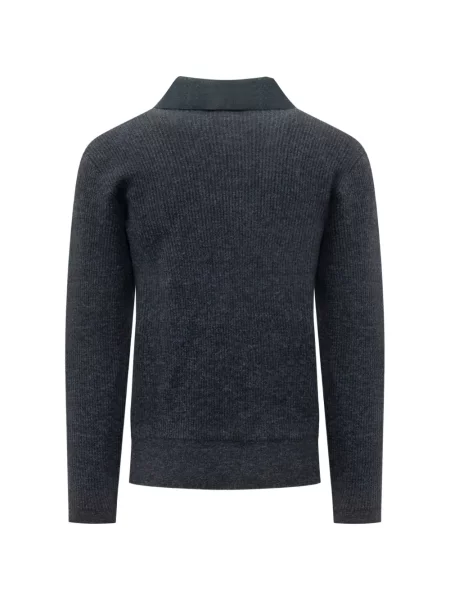 Lung tricou polo Rakki albastru