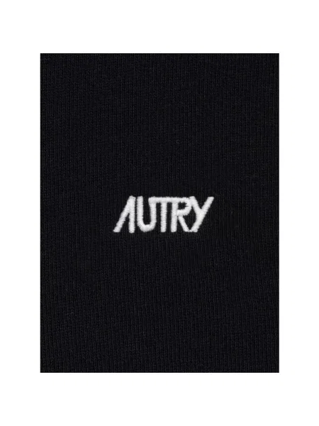 Bluza z kapturem Autry z kapturem czarna