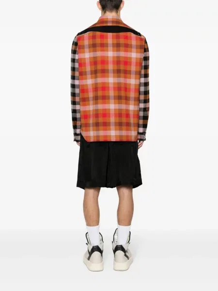 Pledinė flanelinė marškiniai Rick Owens