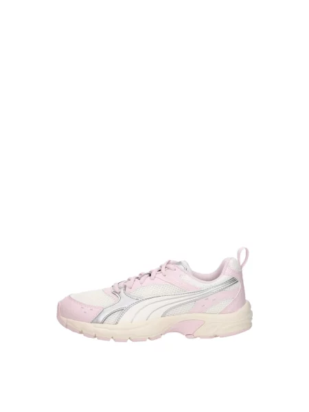 Lniane sneakersy Puma różowe