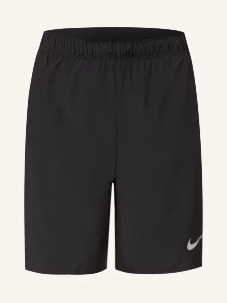 Nike Szorty Do Biegania 2 W 1 Dri-Fit Challenger Z Siateczką schwarz szare