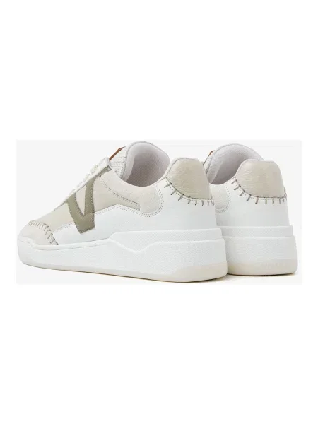 Sneakersy Via Vai skórzane beżowe