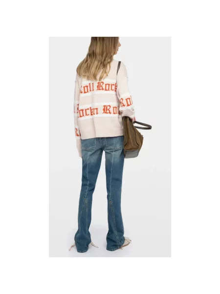 Sweter Zadig & Voltaire wełniany różowy