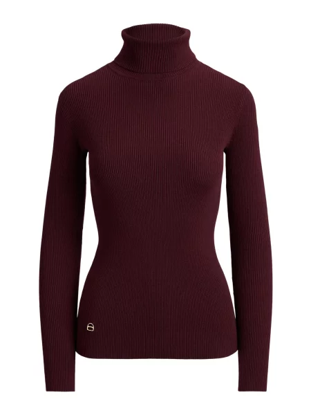 Lauren Ralph Lauren Pulover bordeaux roșu