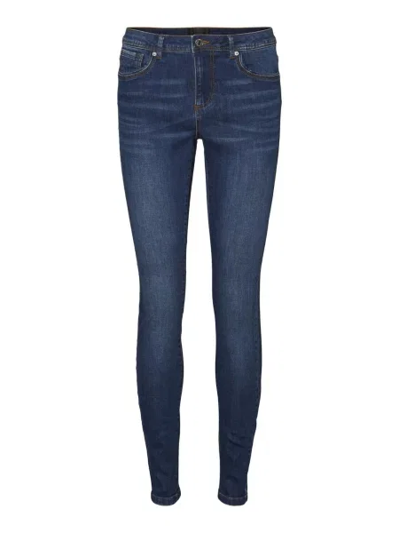 Vero Moda Tall Jeans Tanya / închis albastru