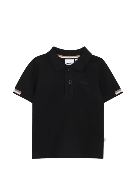 Koszulka polo dziecięca Bosswear czarna