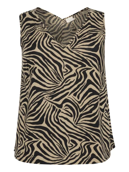 Top Kaffe Curve negru