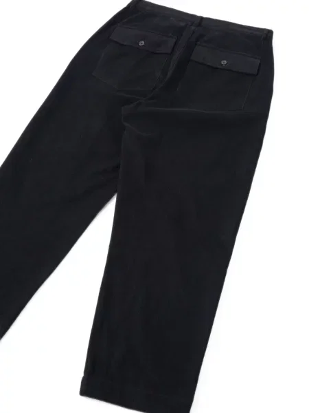 Pantaloni Universal Works de catifea cord negru
