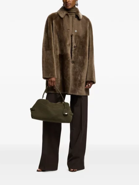 Geantă shopper Ralph Lauren Collection verde