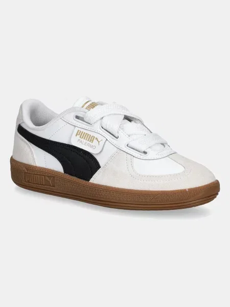 Sneakers Puma Palermo Wide Lace SD Puma White-Puma Black EUR 36 białe