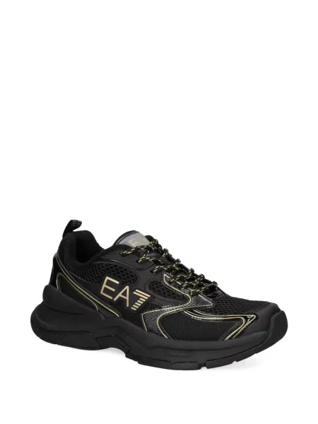 Sneakerși Ea7 Emporio Armani plasă negru