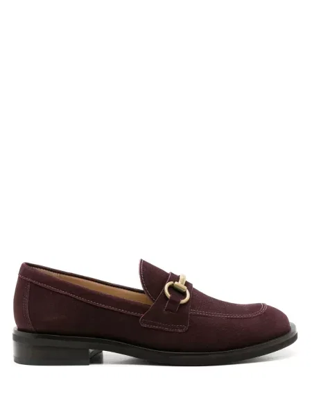 Pantofi loafer Sarah Chofakian din piele violet