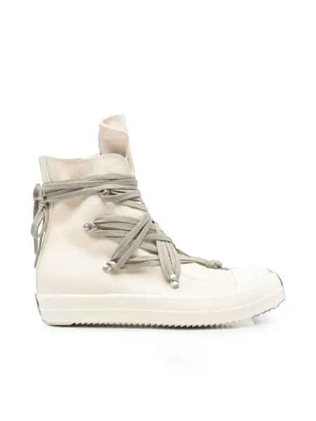Sneakerși Rick Owens Drkshdw cu șireturi din dantelă