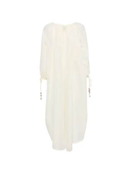 Rochie maxi 120% Lino cu legături