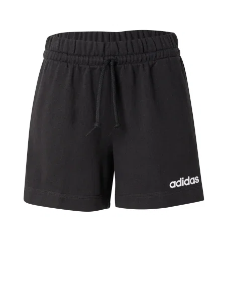 ADIDAS SPORTSWEAR Športne hlače Essentials črna bela