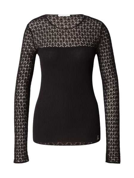 PATRIZIA PEPE Pulover MAGLIA' negru