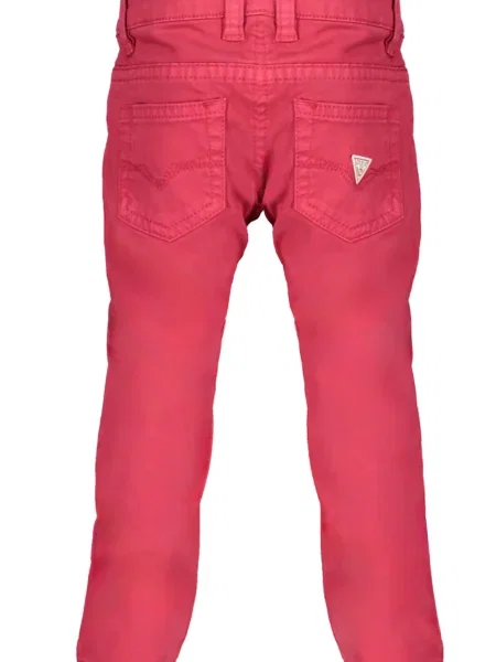Gyerek nadrág Guess Jeans piros