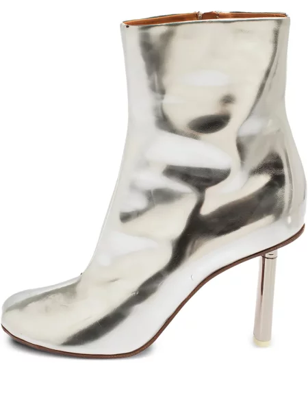 Cizme scurte Vetements din piele argintiu