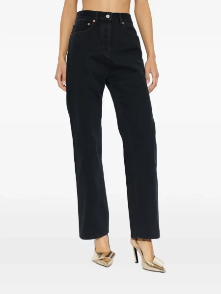 Blugi drepți Balmain negru