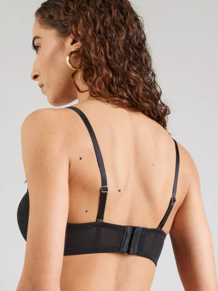 Hunkemöller Sutien Posie' negru