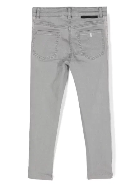 Jeansy skinny dziecięce Stella Mccartney szare