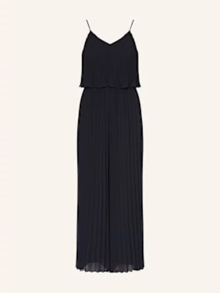 Apart Kombinezon Z Plisami blau granatowy