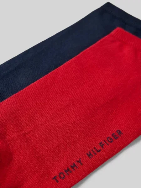 Skarpety krótkie Tommy Hilfiger czerwone