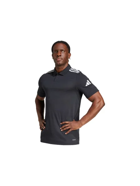 Polo majica Adidas crna