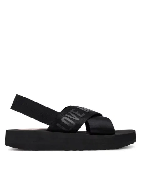 LOVE MOSCHINO Basutės juoda
