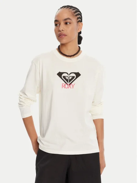 Roxy Bluză Hangloose Art Ls Écru